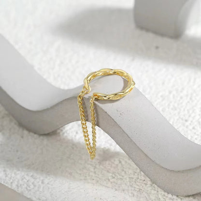 1 PC Fashion Minilist No Piercing Ear Cuff Earrings for Woman Fake Piercing Chain Earcuff Clips Earrings for Girl Cuffs Jewelry